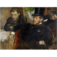 Marka Güzel Sanatlar Jeantaud, Linet ve Laine, 1871 Edgar Degas'ın Tuval Sanatı