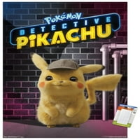 Pokémon: Dedektif Pikachu - Neon Premium Poster ve Poster Montaj Paketi