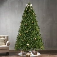 Asil Ev Ayak Yapay Karışık Ladin Noel Ağacı, Yeşil