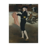 Marka Güzel Sanatlar Edouard Manet'in 'Espada Kostümlü Matmazel V' Tuval Sanatı