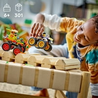 LEGO 2KDRİVE Video Oyununun Bir Yaşındaki Erkek, Kız ve Hayranları için Oyuncak olan City Monster Truck Race Oyuncak