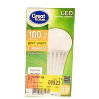 Büyük değer Ampul 100W Eşdeğer LED Genel Amaçlı