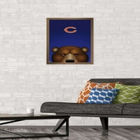 Chicago Bears-S. Preston Maskotu Staley Duvar Posteri, 14.725 22.375