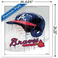 Atlanta Braves - Damla Kask Duvar Posteri, 14.725 22.375