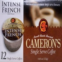 Cameron'un Özel Kahvesi Yoğun Fransız Tek Servis Kapsülleri, kont