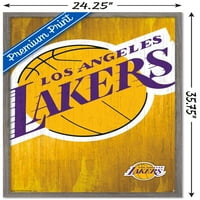 Los Angeles Lakers - Logo Duvar Posteri, 22.375 34