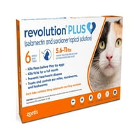 Kediler için Revolution® PLUS 5,6 lbs - Turuncu Kutu