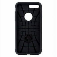 Apple iPhone Plus iPhone Plus için Spigen İnce Zırh Kılıfı - Tunç Siyahı