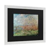 Marka Güzel Sanatlar 'Bahar 1880' Tuval Sanatı Claude Monet