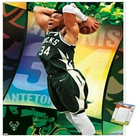Milwaukee Bucks - Giannis Antetokounmpo Duvar Posteri, 22.375 34