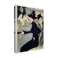 Marka Güzel Sanatlar 'Divan Japonais' Tuval Sanatı Toulouse-Lautrec