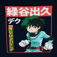 My Hero Academia Erkek Grafik Tişörtler, 2'li Paket, 4-18 Beden