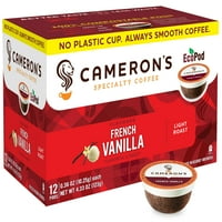 Cameron'un Özel Kahvesi Fransız Vanilya Aromalı Tekli Servis Baklaları, kont