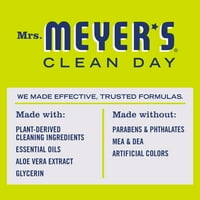 Bayan Meyer'in Temiz Günü Sıvı Bulaşık Deterjanı Dolumu, Limon Mineçiçeği Kokusu, Sıvı Şişesi