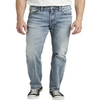Gümüş Jeans A.Ş. Erkek Eddie Rahat Kesim Daralan Bacak Kot Pantolon, Bel ölçüleri 28-44
