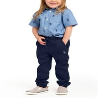 Polo Assn. Yürümeye Başlayan Çocuk Dokuma koşucu pantolonu, Boyutları 2T-5T