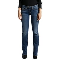 Gümüş Jeans A.Ş. Kadın Salı Low Rise Slim Bootcut Kot Pantolon, Bel Ölçüleri 24-36