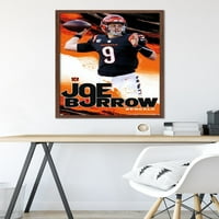 Cincinnati Bengals-Joe Burrow Duvar Posteri, 22.375 34 Çerçeveli