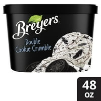 Breyers Dondurulmuş Sütlü Tatlı Çift Kurabiye Kırıntısı 1. Quart'ın