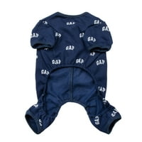 Gap Pet, Köpek Giysileri, Mavi Logo Baskı Pet Pijama