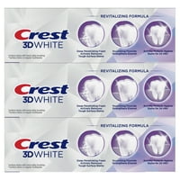 Crest 3D Beyaz Parlak Diş Macunu, Canlı Nane, 3. oz, Paketi
