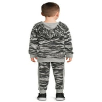 Wonder Nation Yürümeye Başlayan Çocuk Hoodie ve Joggers Seti, 2 Parça, Bedenler 12M-5T