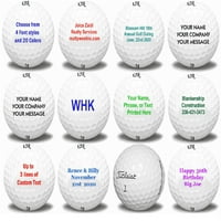 Başlık Listesi Kişiselleştirilmiş Pro V Golf Topları Paketi