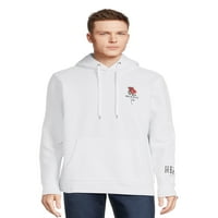 Sınır Yok Erkek ve Büyük Erkek Grafik Kapüşonlu Sweatshirt, Beden XS-5XL