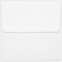 Luxpaper Kare Kapaklı Zarf, 1 2, Beyaz, 500 Paket