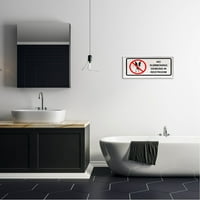 Stupell Industries Tuvaletteki Şeytanlar Mizah Grafik Sanatı Beyaz Çerçeveli Sanat Baskı Duvar Sanatı, Tasarım Lil