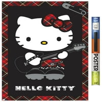 Hello Kitty - Punk Duvar Posteri, 22.375 34