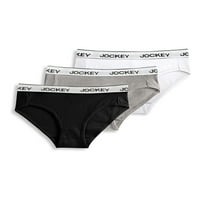 Jockey® Essentials Kadın Pamuklu Streç Bikini - pack