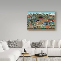 Ticari Marka Güzel Sanatlar 'Noahs Balkabağı Çiftliği' Anthony Kleem'den Tuval Sanatı