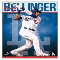 Los Angeles Dodgers-Cody Bellinger Duvar Posteri, 22.375 34