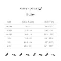 easy-peasy Bebek Havlu Kumaş Sweatshirt ve Eşofman Altı Kıyafet Seti, 2 Parça, Beden 0-24M