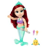 Disney Prenses Küçük Denizkızı Şarkı Söyleyen Arkadaşım Banyo Zamanı Ariel ve Pisi Balığı Oyna