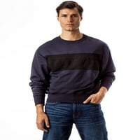 Jordache Vintage Erkek Aaron Renk Bloklu Sweatshirt