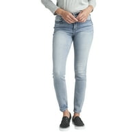 Gümüş Jeans A.Ş. Kadın Avery Yüksek Rise Skinny Bacak Kot, Bel Boyutları 24-34