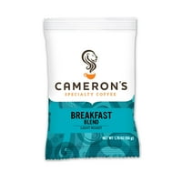 Cameron'un Özel Kahveli Kahvaltı Karışımı Öğütülmüş, Porsiyonlu Paket, 1,75oz