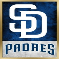 San Diego Padres - Logo Duvar Posteri, 14.725 22.375