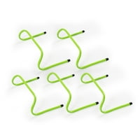 Spor Takımı 6 Hız ve Çeviklik Engelleri, PVC, 5ct Plyometrik Antrenman Engelleri, 4. lbs, Yeşil