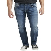 Gümüş Jeans A.Ş. Erkek Allan Classic Fit Düz Paça Kot Pantolon, Bel ölçüsü 30-42