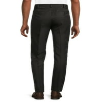 George Erkek Slim Fit Düz Ön Sorbtek Mikrofiber takım elbise pantalonları