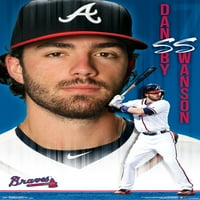 Atlanta Braves - Dansby Swanson Duvar Posteri, 22.375 34