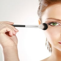DUcare Fosforlu Fırça Makyaj Fırçalar Fan Karıştırma Göz Farı Şekillendirme Allık Fırçası Keçi Saç Kozmetik Aracı-Siyah